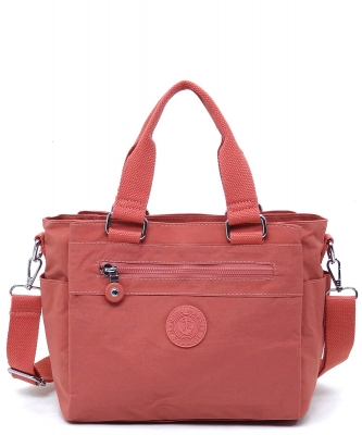 MARSEA Canvas Top Handle Satchel Bag NY2008 PINK